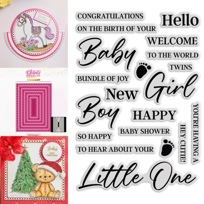バニーラトルブロックベビーガールメタルカッティングダイとスタ - Baby Food Book のレビューと価格