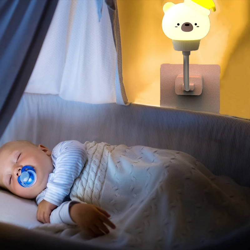 USB 漫画かわいいナイトライトリモコン付き赤ちゃん寝室装飾 - Baby Food Book のレビューと価格