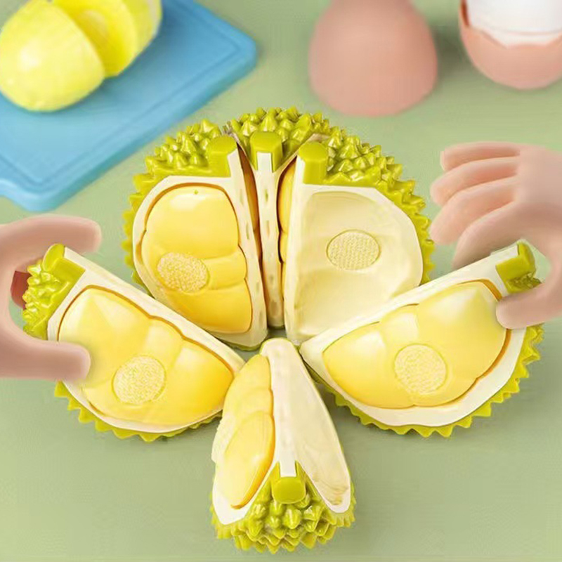 子供用フルーツカットキッチンおもちゃごっこ遊びドリアンアップ - Baby Food Apple のレビューと価格