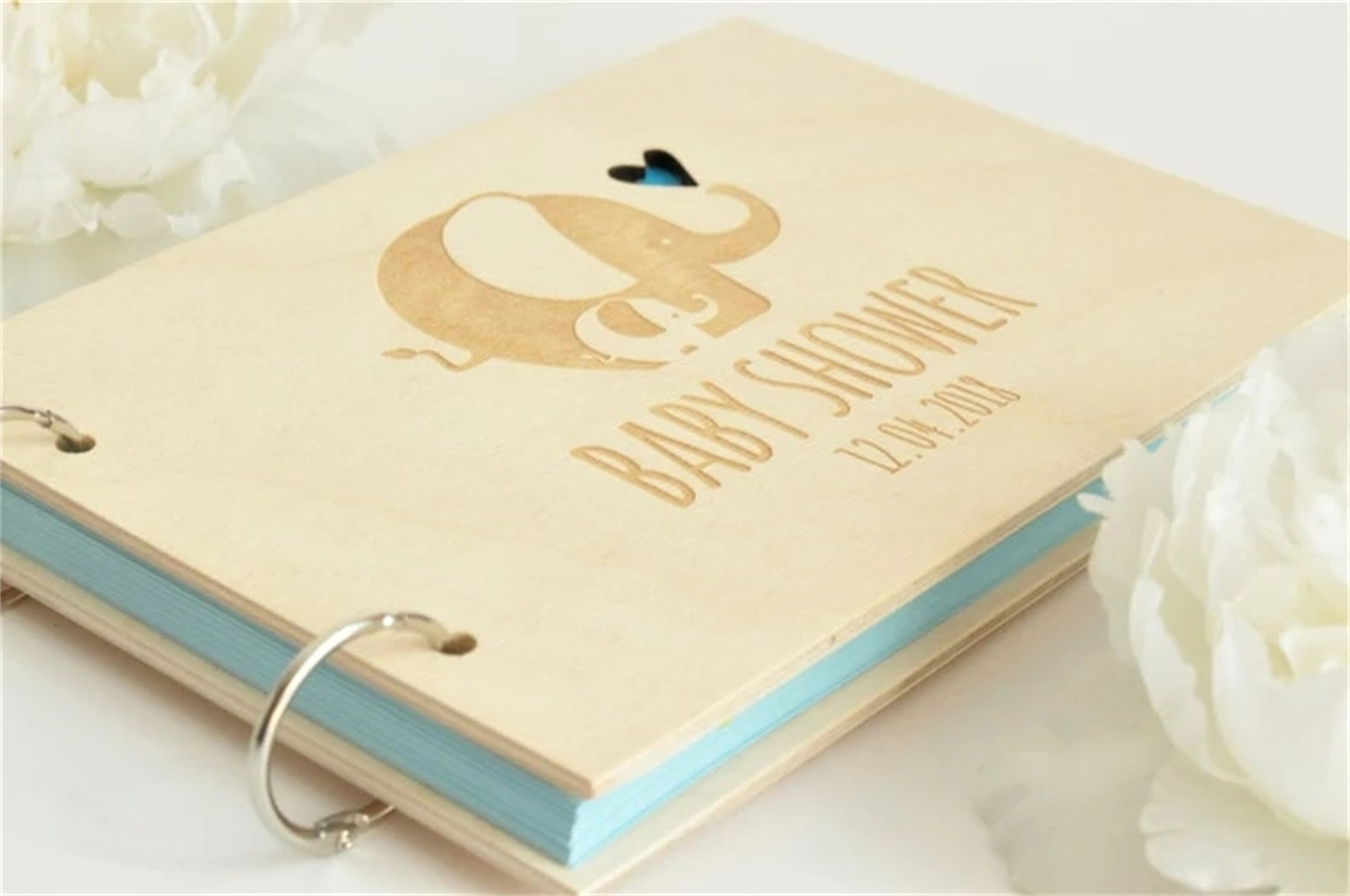 木製のベビーシャワー,パーソナライズされた写真,ゲストブック - Baby Food Book のレビューと価格