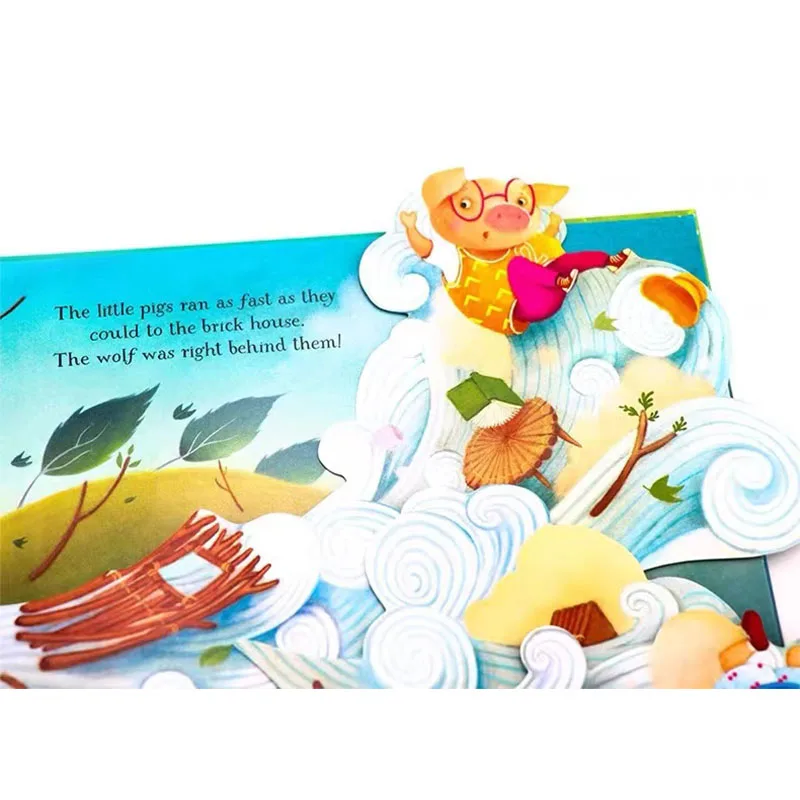 Usborneポップアップ3つの小さな柱の英語の写真ブック、 - Baby Food Book のレビューと価格
