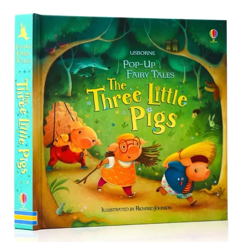 Usborneポップアップ3つの小さな柱の英語の写真ブック、 - Baby Food Book のレビューと価格