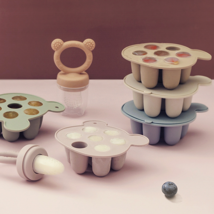 ベビーアイスクリームポップシリコンモールドアイスクリームメー - Baby Food Maker のレビューと価格