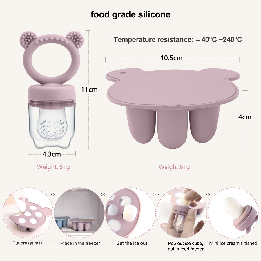 ベビーアイスクリームポップシリコンモールドアイスクリームメー - Baby Food Maker のレビューと価格